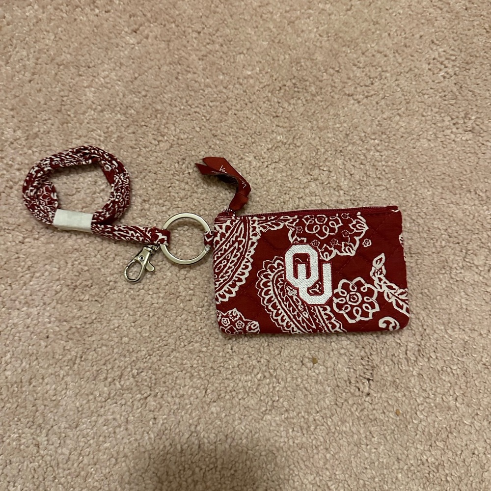 Very Bradley OU wristlet